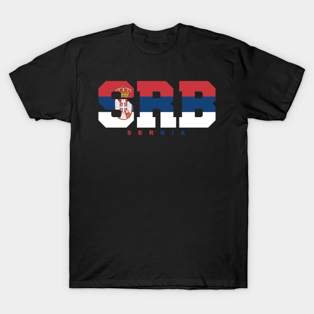 Serbia T-Shirt by BAOM_OMBA